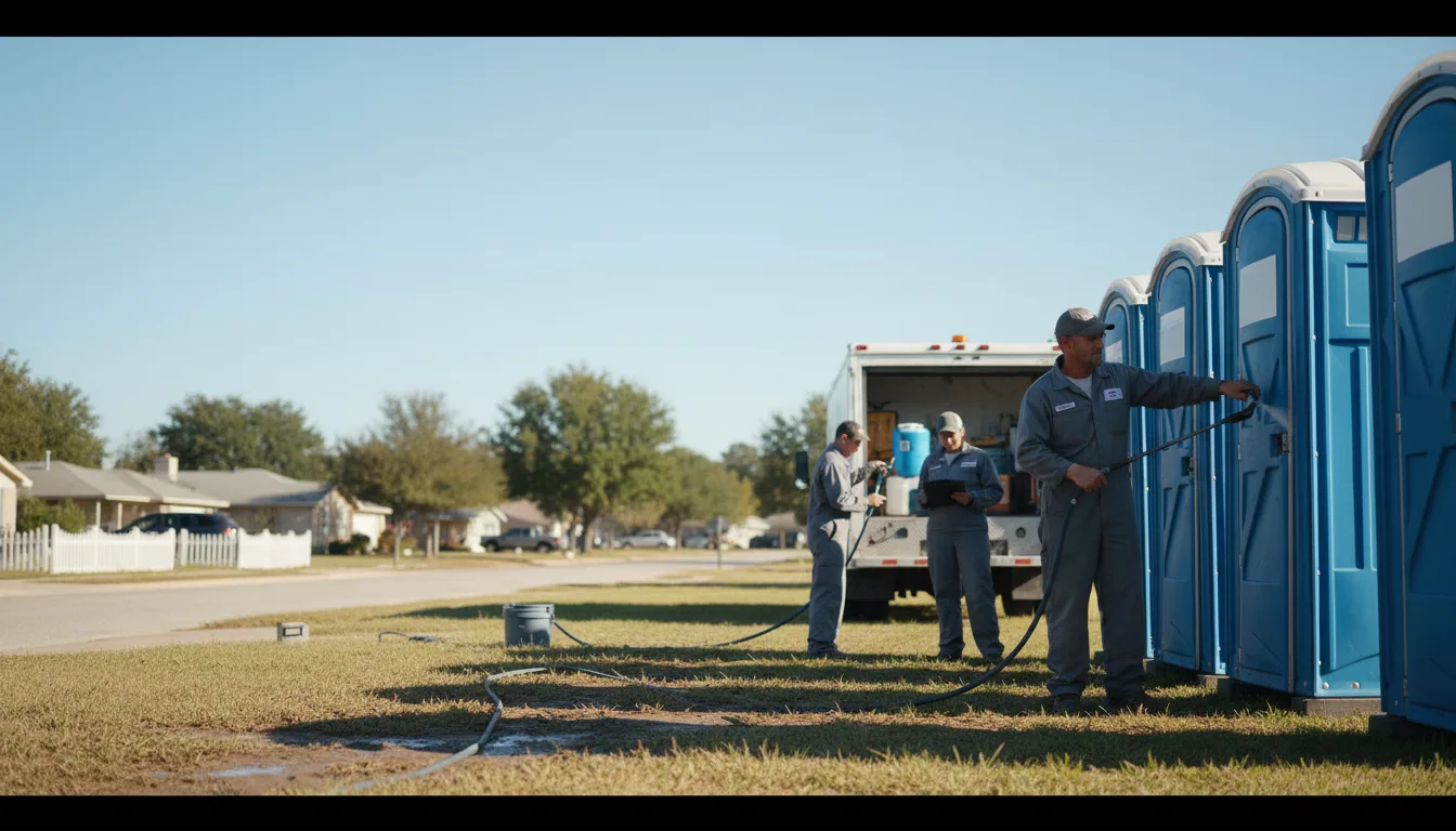 Long-Term Portable Toilet Rental in Gorham, KS near me